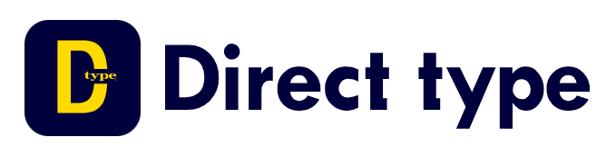 Direct type ロゴ