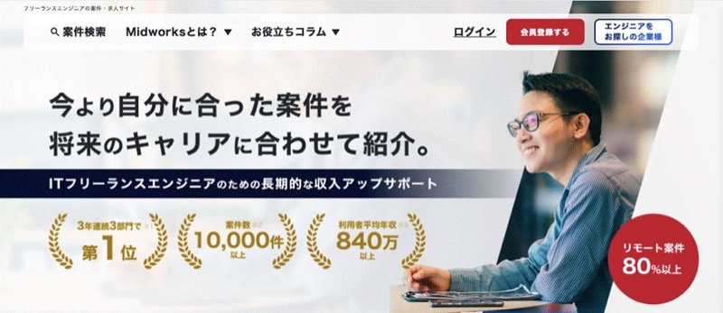 Midworks(ミッドワークス)のサービスイメージ