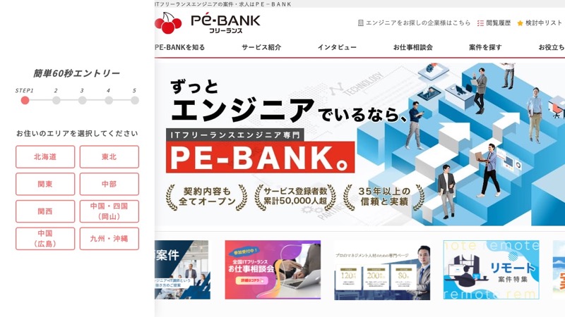 PE-BANKのサービスイメージ